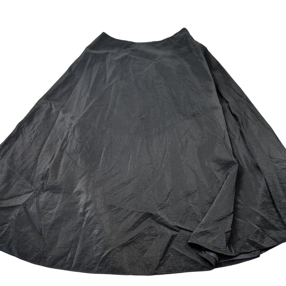 Vintage Ralph Lauren Black Maxi Skirt, Size 12
